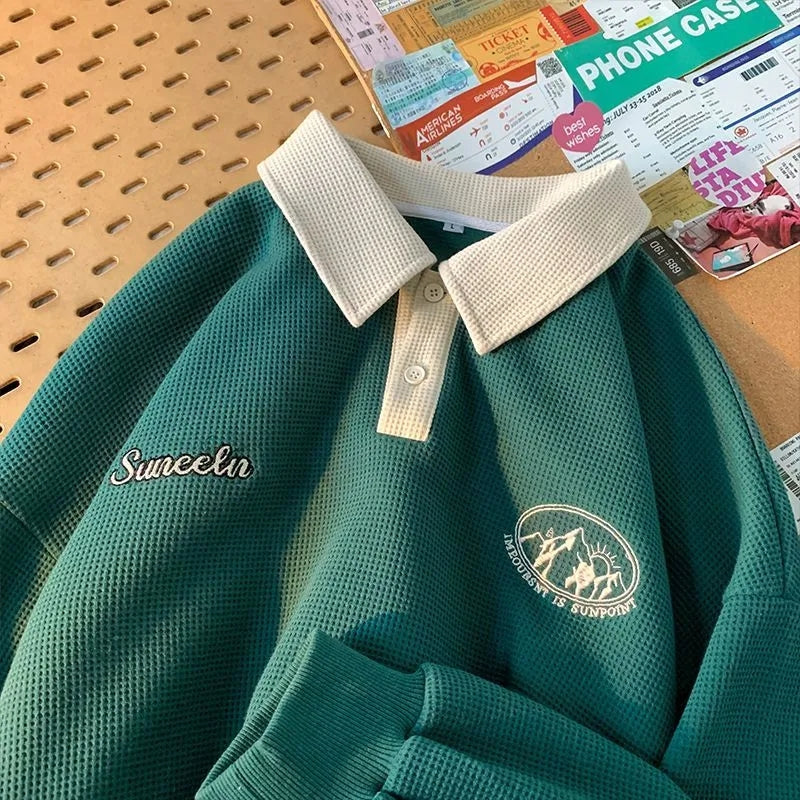 Buzo mujer estilo polo Suneelin